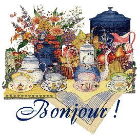 Gif bonjour dejeuner